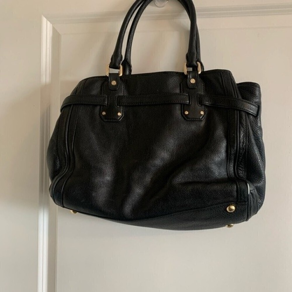 Michael Kors Hudson Tote Satchel Leather Bag - Picture 9 of 10